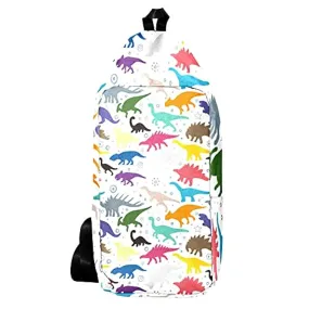 Ezioly, zaino a tracolla colorato con dinosauro, borsa a tracolla da viaggio, escursionismo, zaino per uomini e donne 219706243
