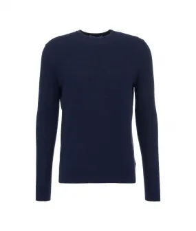 Maglia in spugna blu scuro blu scuro